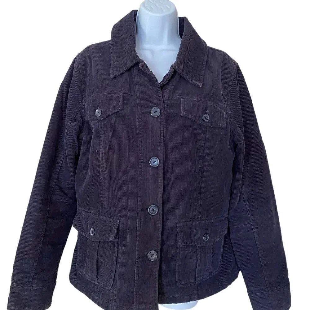 Sonoma Navy Blue Corduroy Jacket